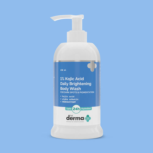 The Derma Co 1% Kojic Acid Daily Brightening Body Wash
(250ml)