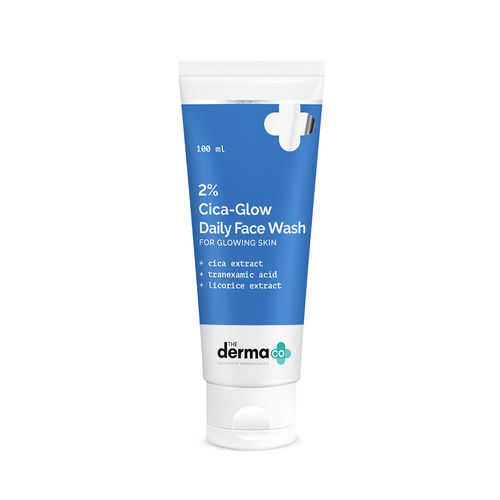 The Derma Co. 2% Cica-glow Face Wash With Tranexamic Acid & Licorice Extract For Glowing Skin
(100ml)