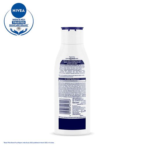 NIVEA 50x Vitamin C BODY LOTION with SPF 15 for Cell repair and Natural glow
(200ml)