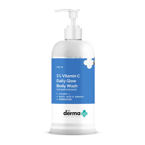 The Derma Co 1% Vitamin C Daily Glow Body Wash
(250ml)