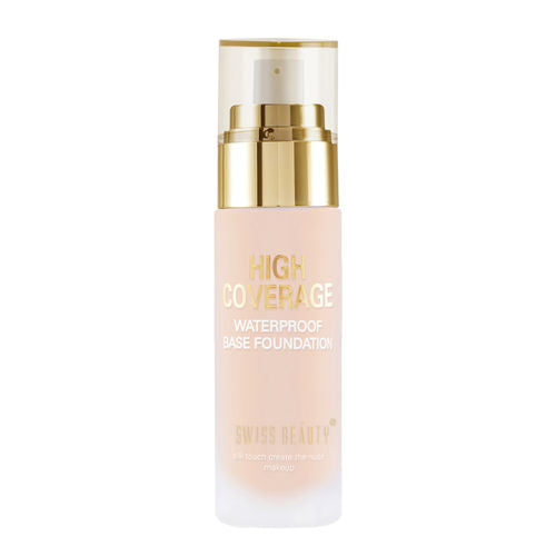 Swiss Beauty High Coverage Waterproof Base Liquid Foundation - 02 Rose Blush