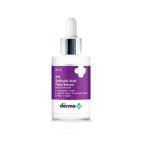 The Derma Co. 2% Salicylic Acid Serum for Face for Active Acne with Witch Hazel
(30ml)