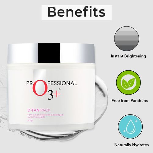O3+ D-Tan Professional Pack For De Tan
(300g)