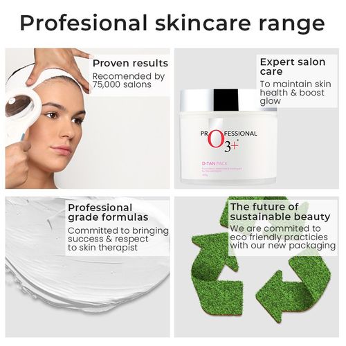 O3+ D-Tan Professional Pack For De Tan
(300g)
