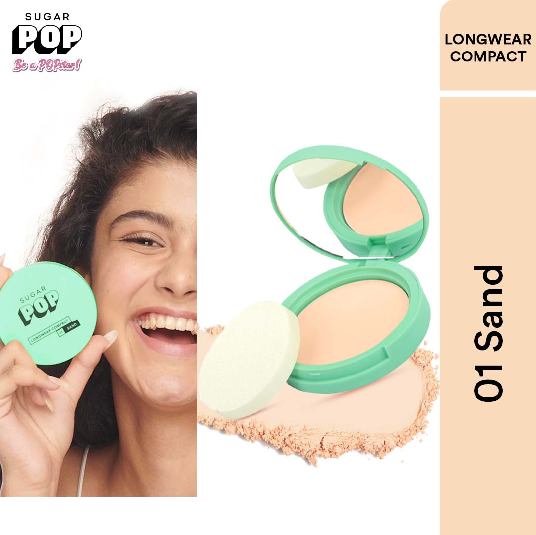 SUGAR POP Longwear Compact - 01 Sand