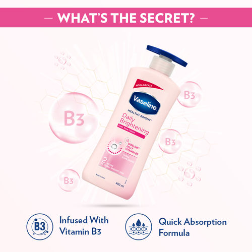 Vaseline Healthy Bright Daily Brightening Body Lotion
(400ml)