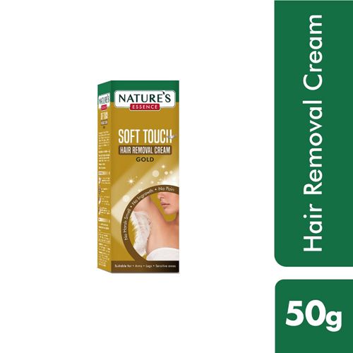Nature's Essence Hair Removal Cream Gold - For All Skin Types
(50gm)