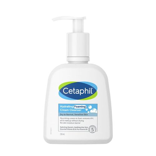 Cetaphil Hydrating Foaming Cream Cleanser
(236ml)
