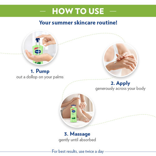 Vaseline Intensive Care Aloe Fresh Body Lotion
(400ml)