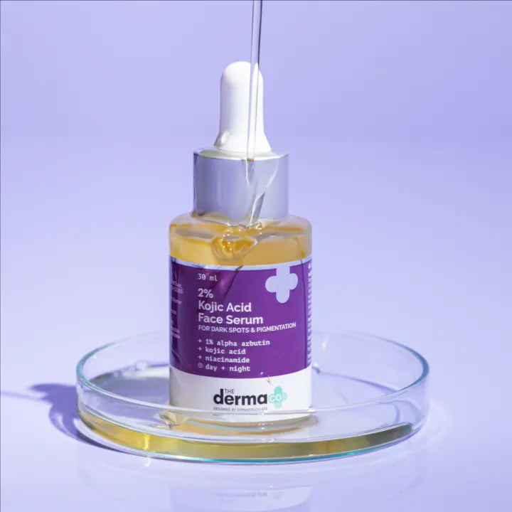 The Derma Co 2% Kojic Acid Face Serum with 1% Alpha Arbutin & Niacinamide - 30 ml