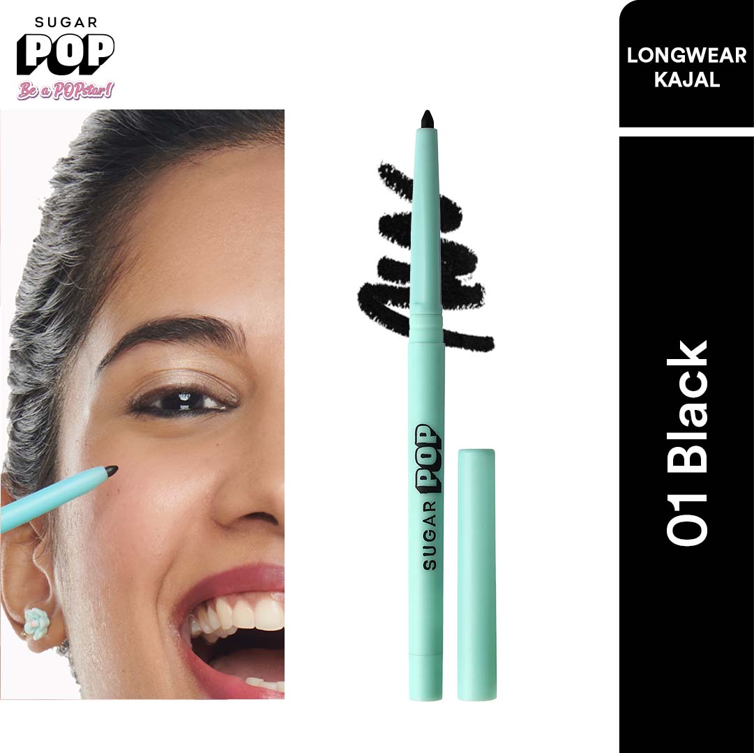 SUGAR POP Longwear Kajal - 01 Black