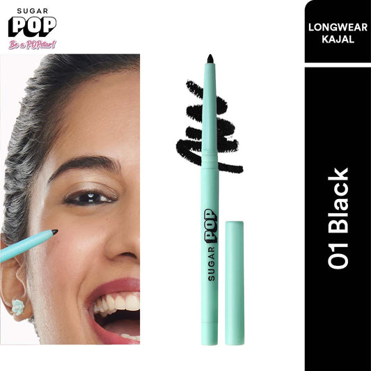 SUGAR POP Longwear Kajal - 01 Black