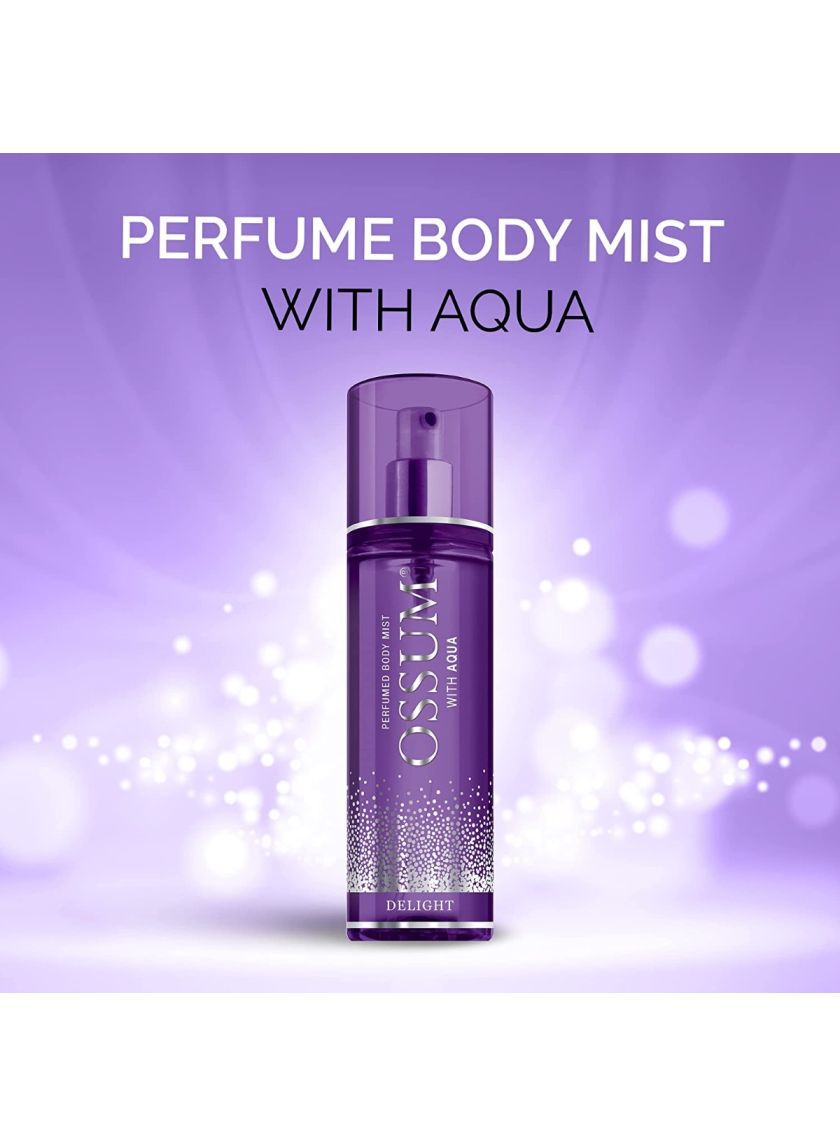Ossum Delight Perfume Body Mist With Aqua, 115ml