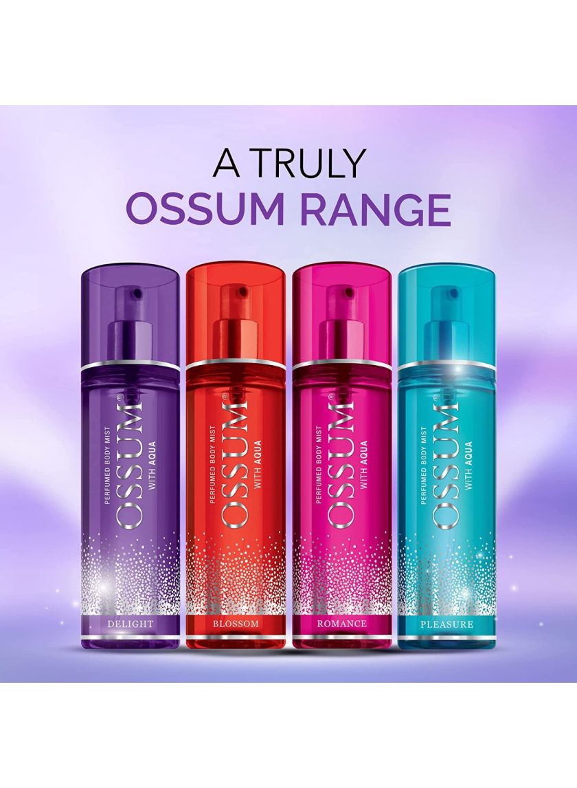 Ossum Delight Perfume Body Mist With Aqua, 115ml