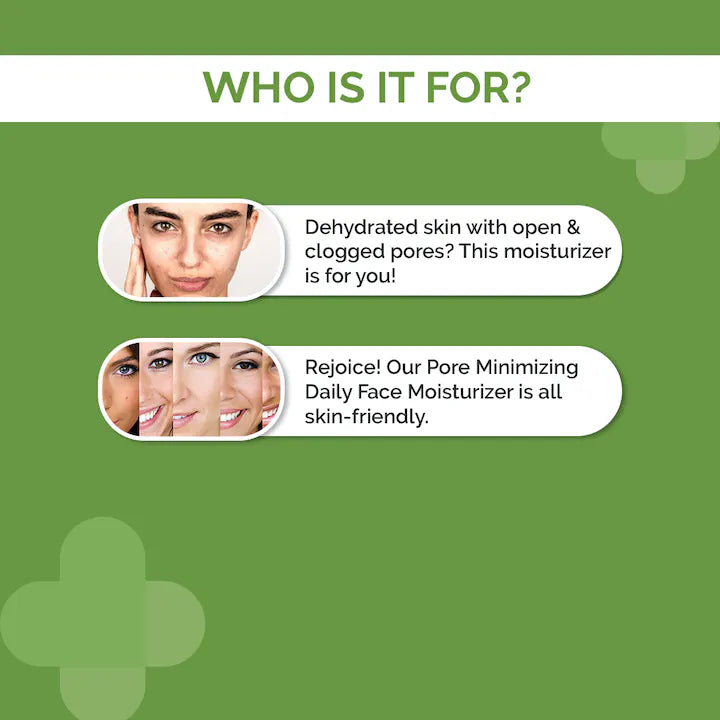 The Derma Co Pore Minimizing Daily Face Moisturizer with 3% Niacinamide 3% PHA and p-REFINYL® - 50 g