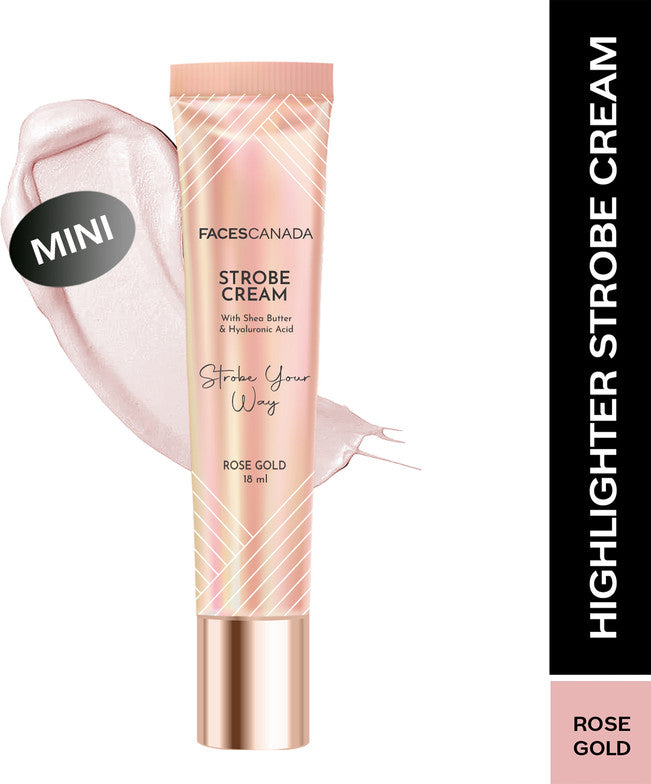 Faces canada Strobe Cream (Rose Gold) Mini - 18ml