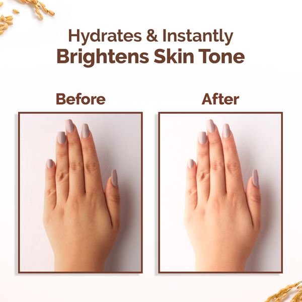 Mamaearth Rice Water Tone Up Face Cream with Rice Water & Niacinamide for Glass Skin - 50g