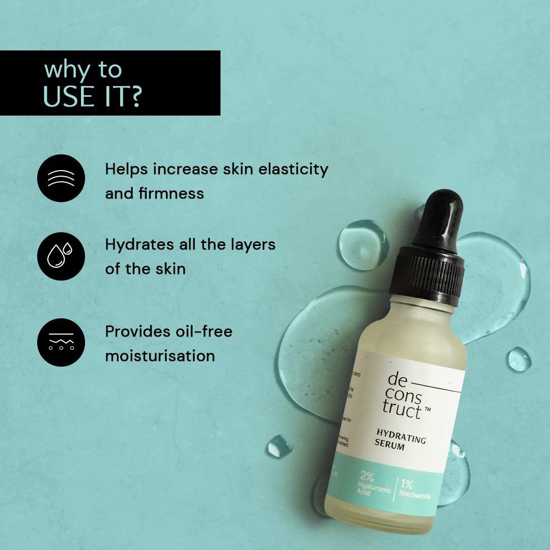 Deconstruct 2% Hyaluronic Acid Serum with 1% Niacinamide