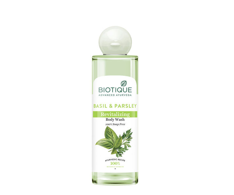 Biotique Bio Basil & Parsley Revitalizing Body Wash (200ml)
