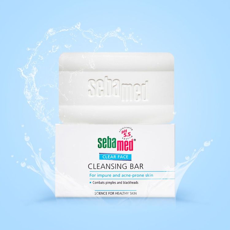 Sebamed Clear Face Cleansing Bar - For impure and oily skin
(100g)
