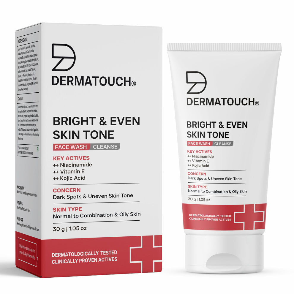 DERMATOUCH Dailyglow Bright & Even Skin Tone Face Wash | 30g