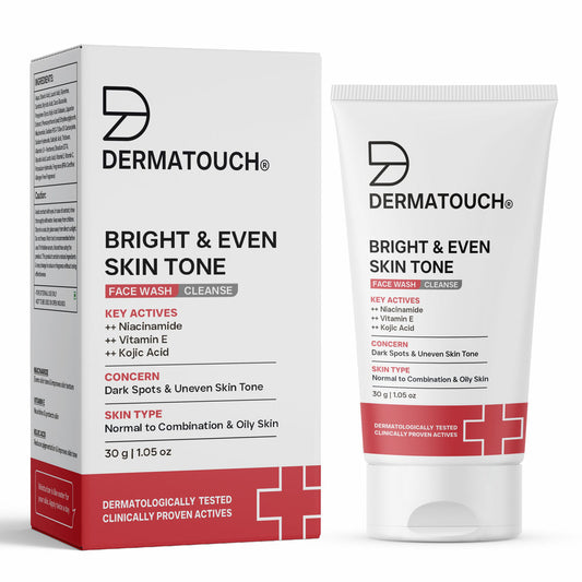 DERMATOUCH Dailyglow Bright & Even Skin Tone Face Wash | 30g