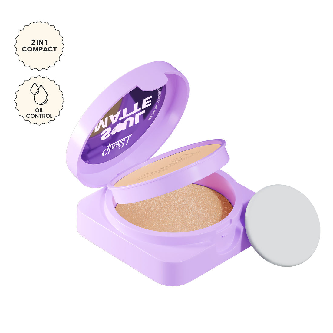 Glam21 Soul Matte Compact (03Caramel Glow)