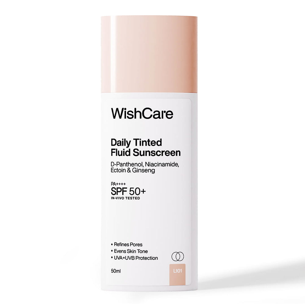 Wishcare Daily Tinted Fluid Sunscreen (L101)