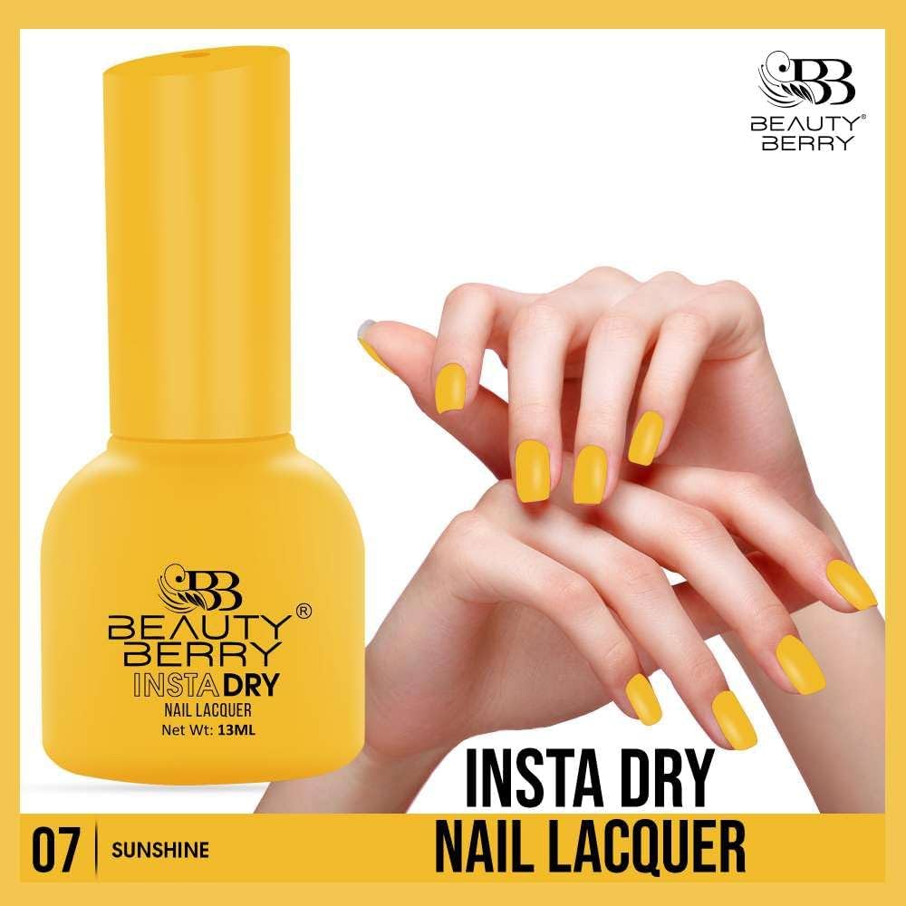 Beauty Berry Insta Dry Nail Lacquer (SUNSHINE-07)