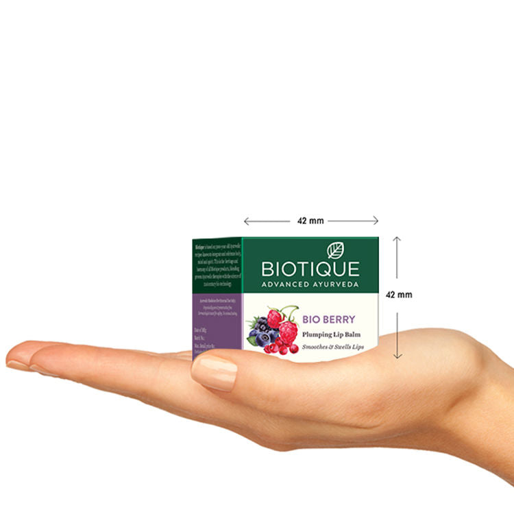 Biotique Bio Berry Plumping Lip Balm Smoothes & Swells Lips(12gm)