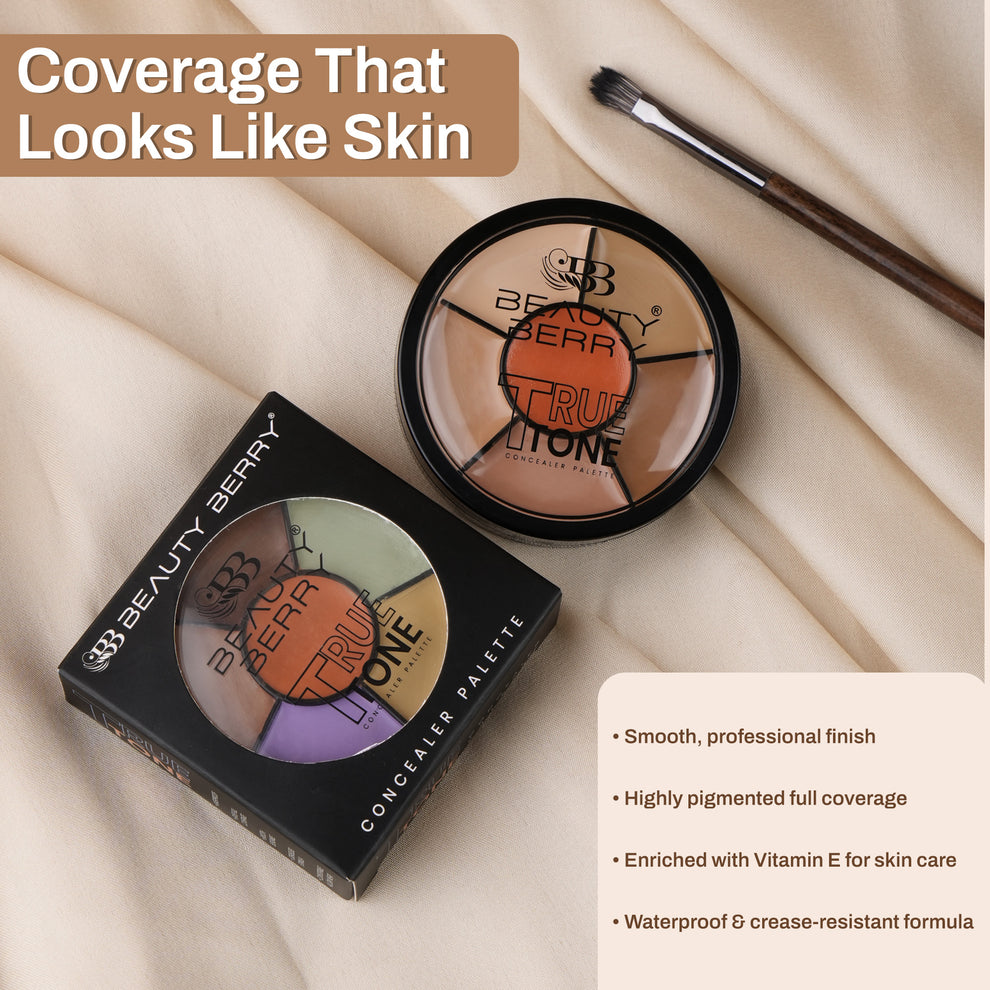 Beauty Berry True Tone Concealer Palette / 02 Color Correcting