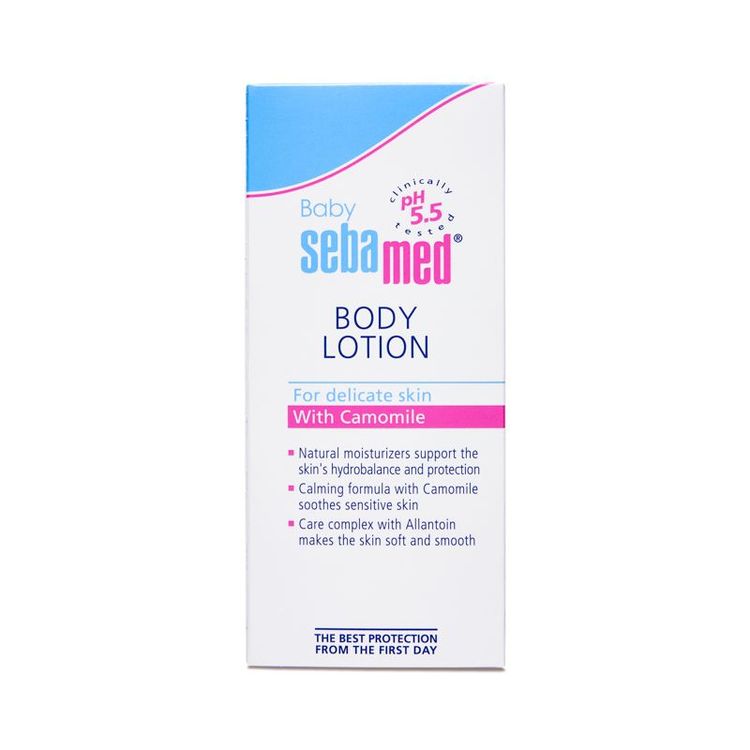 Sebamed Baby Body Lotion, pH 5.5, Long Lasting Moisturiser, Quickly Absorbed
(100ml)