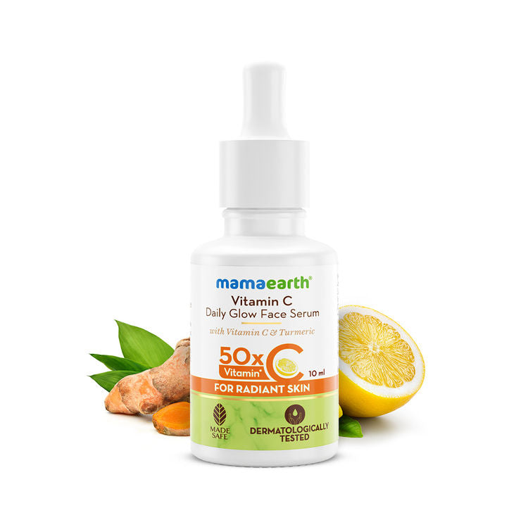 Mamaearth Vitamin C 50X Daily Glow Face Serum (10ml)