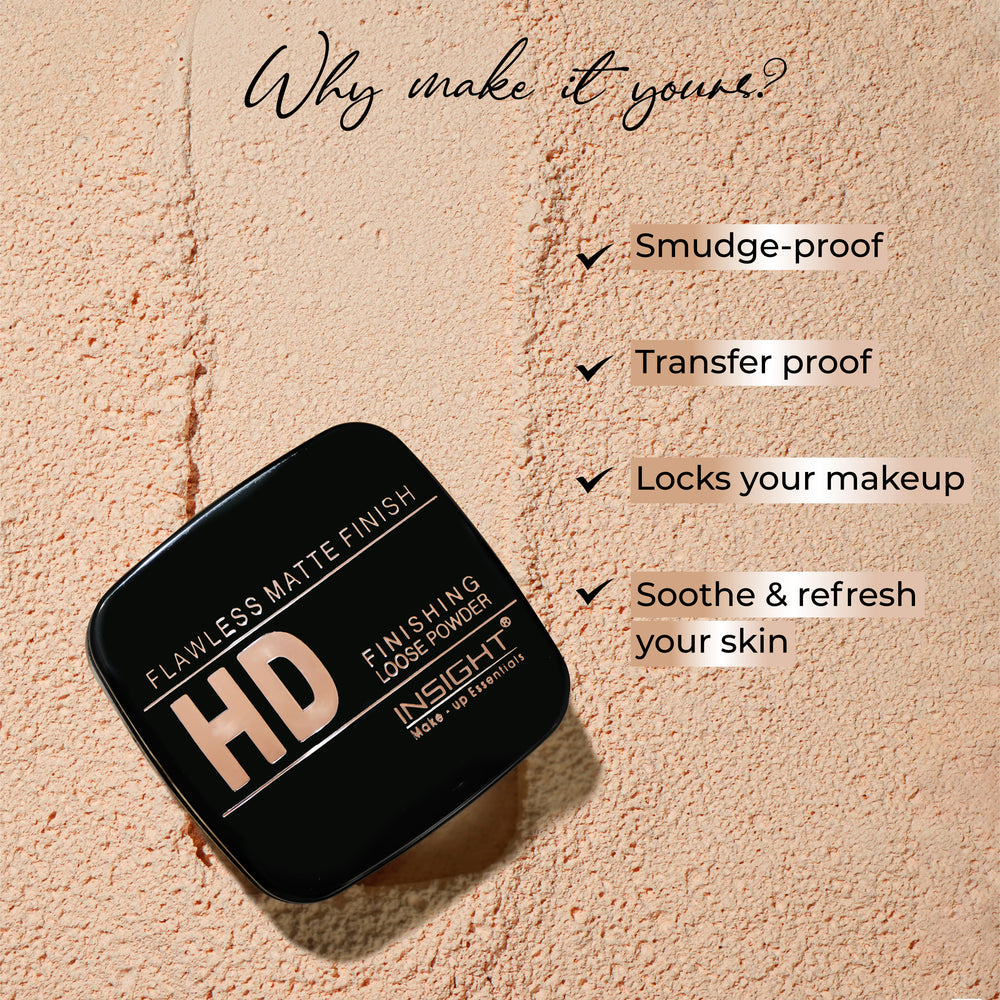 Insight cosmetics HD Finishing Loose Powder (11 Light)