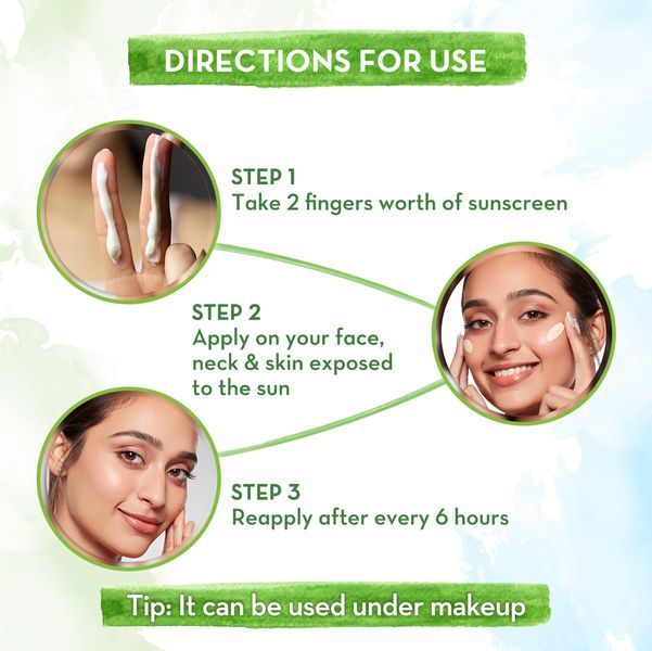 Mamaearth Ubtan Detan Sunscreen With Turmeric & Saffron For Sun Protection - 50 g