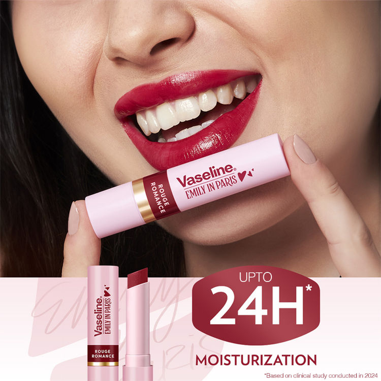 Vaseline Emily In Paris Tinted Lip Balm Stick - Rouge Romance
(3g)