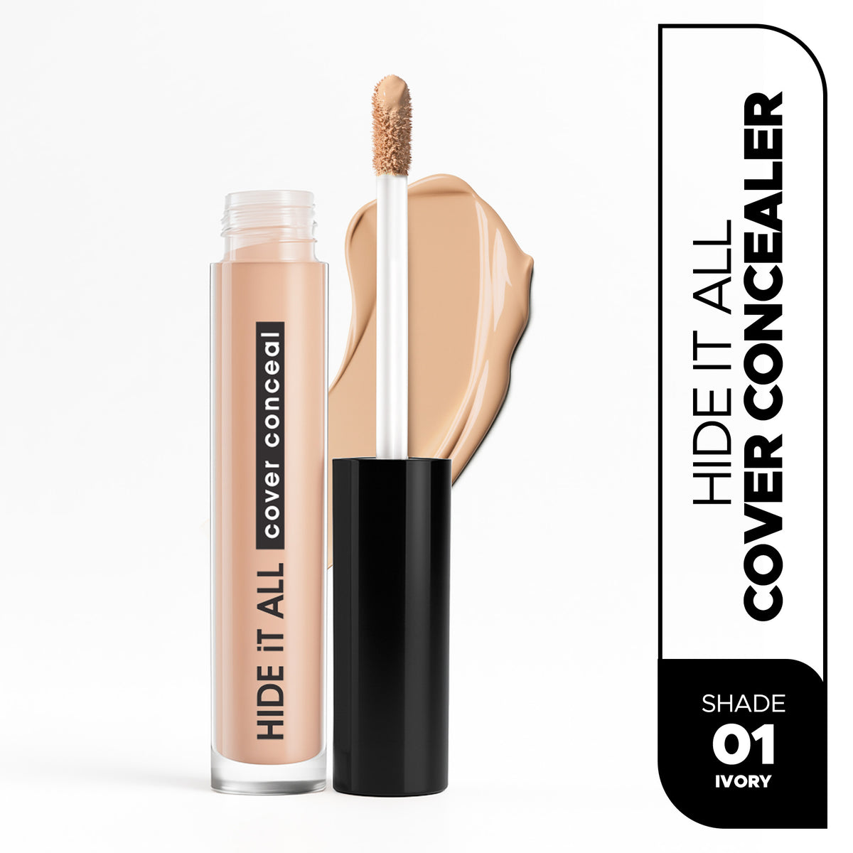 Hilary Rhoda Hide It All Cover Concealer (Ivory 01)