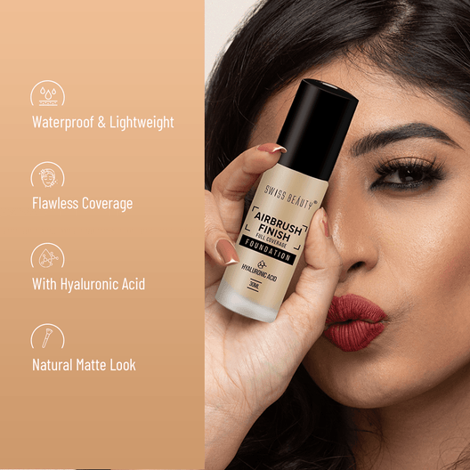 Swiss Beauty Airbrush Foundation 06(Warm Sun)