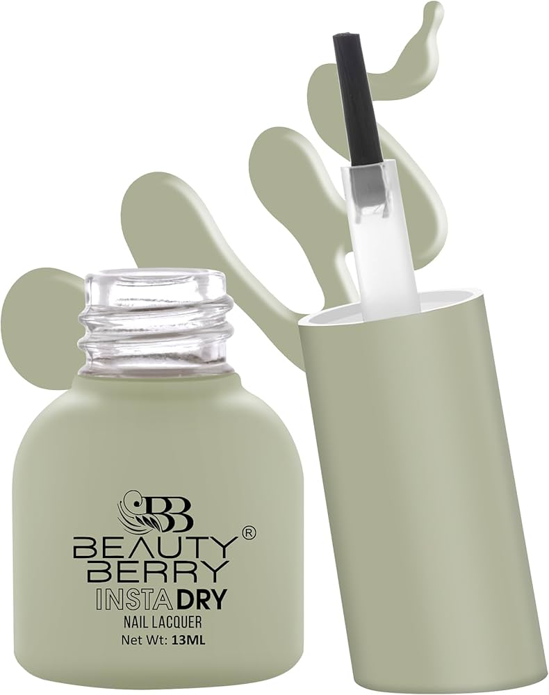 Beauty Berry Insta Dry Nail Lacquer (PALE SLATE-35)