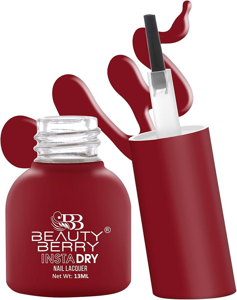 Beauty Berry Insta Dry Nail Lacquer (RED ALERT-13)