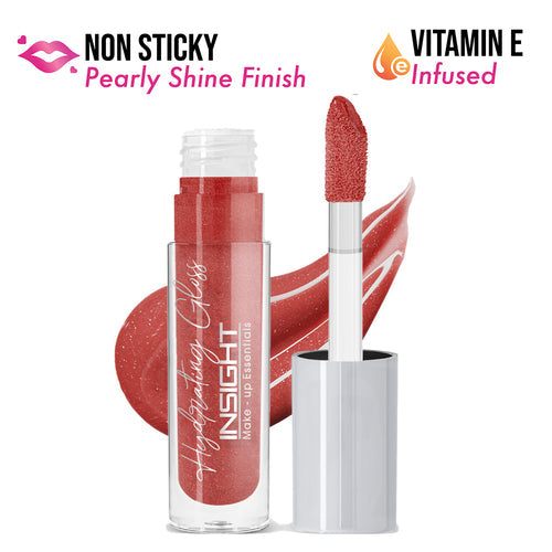 Insight cosmetics Hydrating Lip Gloss (Peach-Plum)
