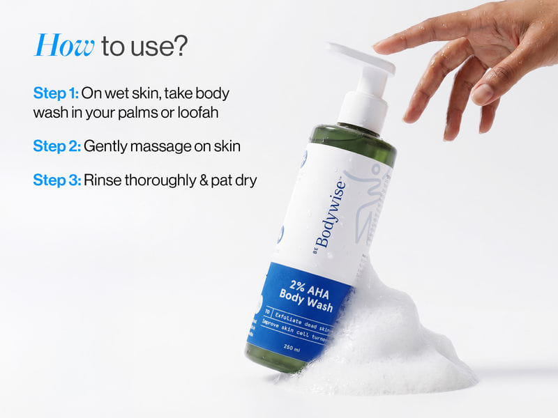 Be Bodywise 2% AHA Body Wash