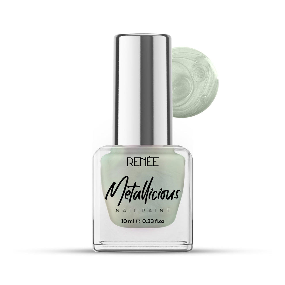 RENEE Metallicious Nail Paint (13 Silver Charm)