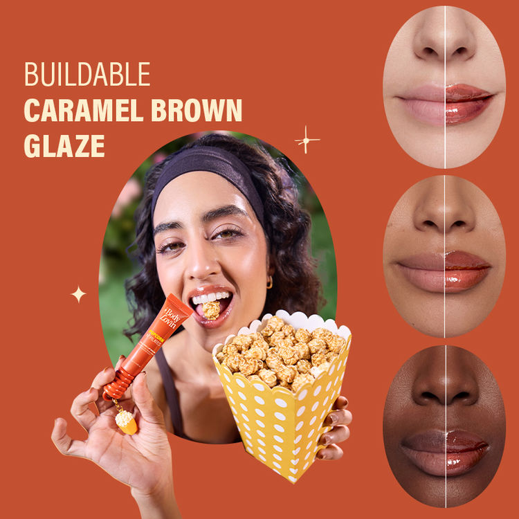 Plum BodyLovin' Popcorn N' Pilates Glassic Lip Balm - Caramel Brown
(10g)