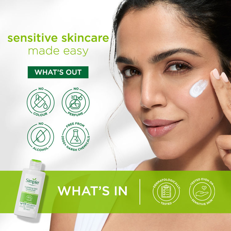 Simple Kind to Skin Hydrating Light Moisturizer All Skin Types Moisturizer (125ml)