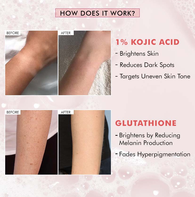 Mcaffeine 1% Kojic Acid & Glutathione Guava Fizz Soap - 300g (3x100g)