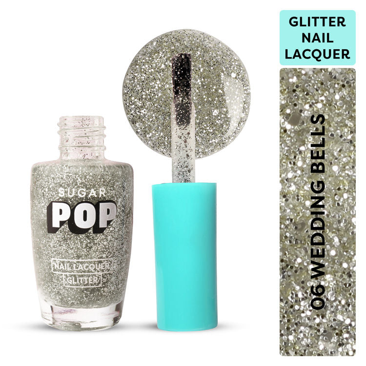 SUGAR POP Glitter Nail Lacquer (06 Wedding Bells)