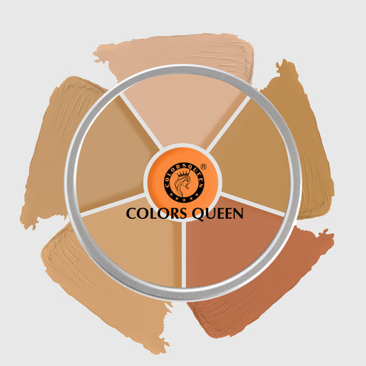 Colors Queen Color Corrector Palette Conceal (03 Deep/profond)