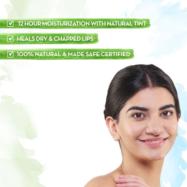 Mamaearth Mamaearth Vitamin C Tinted 100% Natural Lip Balm with Vitamin C & Honey - 2 g