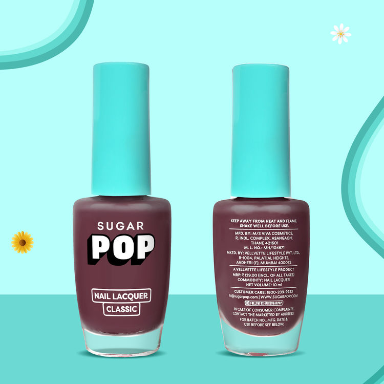 SUGAR POP Nail Lacquer (38 Hazelnut Brown)